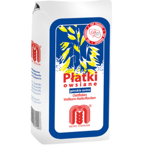 Młyny Stoisław Płatki owsiane górskie ekstra 0,5 kg X12